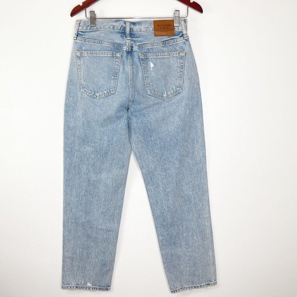 Abercrombie & Fitch 90s Loose Fit High Waist Mom Jeans Size 29 - Picture 2 of 11